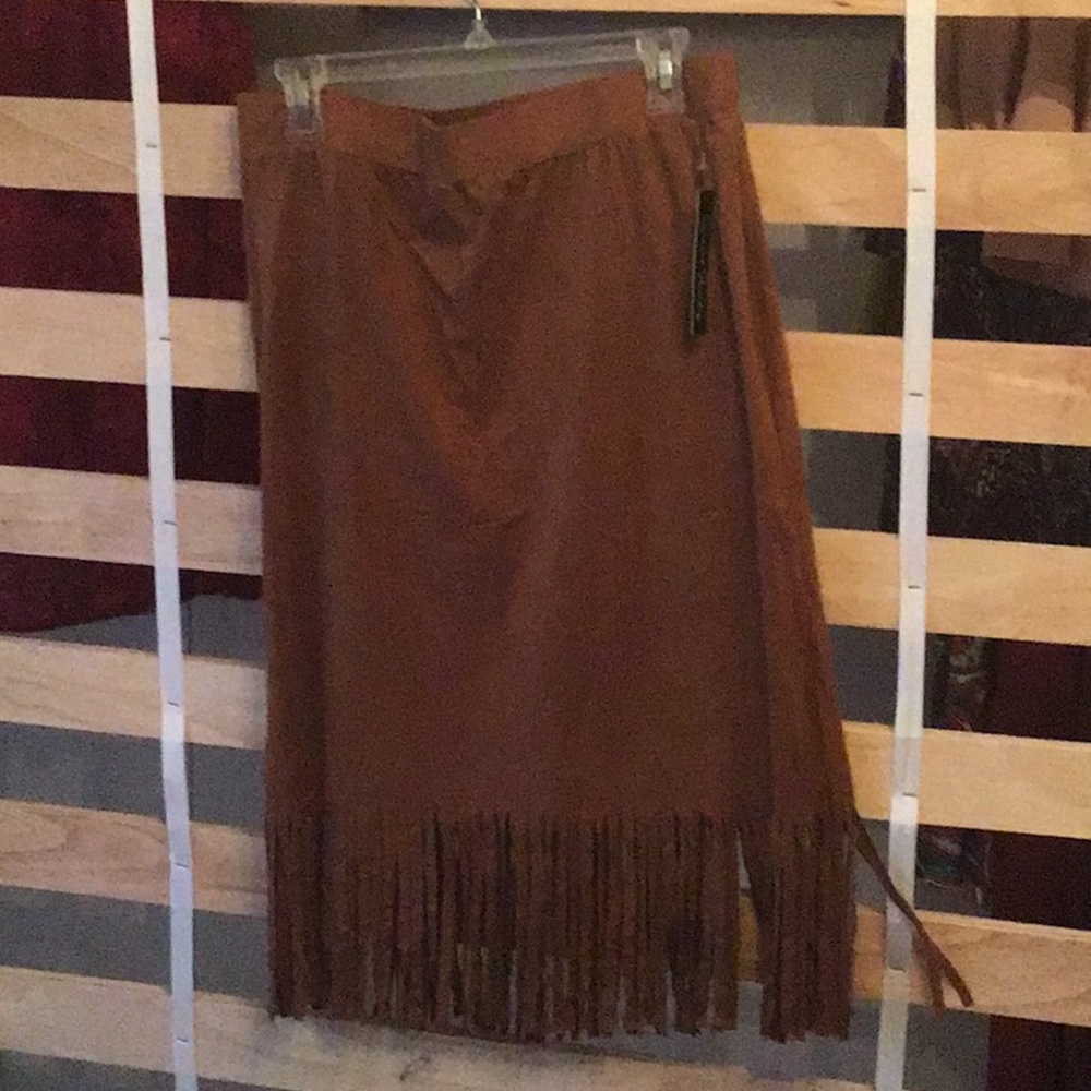 Western style skirt.